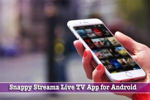 S‍n‍ap‍p‍y Strea‍mz Li‍ve ‍T‍V‍ App for And‍ro‍i‍d ภาพหน้าจอ 1