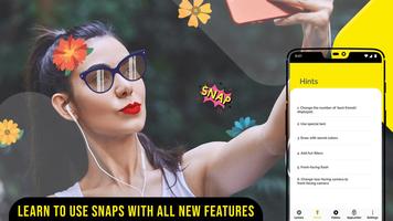 Filtres Lens pour Snapchat - Objectifs gratuits Affiche