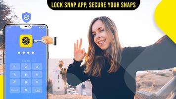 镜头过滤器Snapchat  - 免费镜头，AppLocker的 截图 2