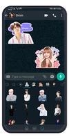 Kpop Idol Stickers for WhatsApp capture d'écran 2