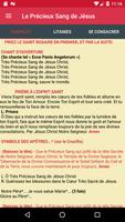 Chapelet Précieux Sang de Jésu imagem de tela 2