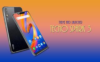 Theme for Tecno Spark 3 Affiche