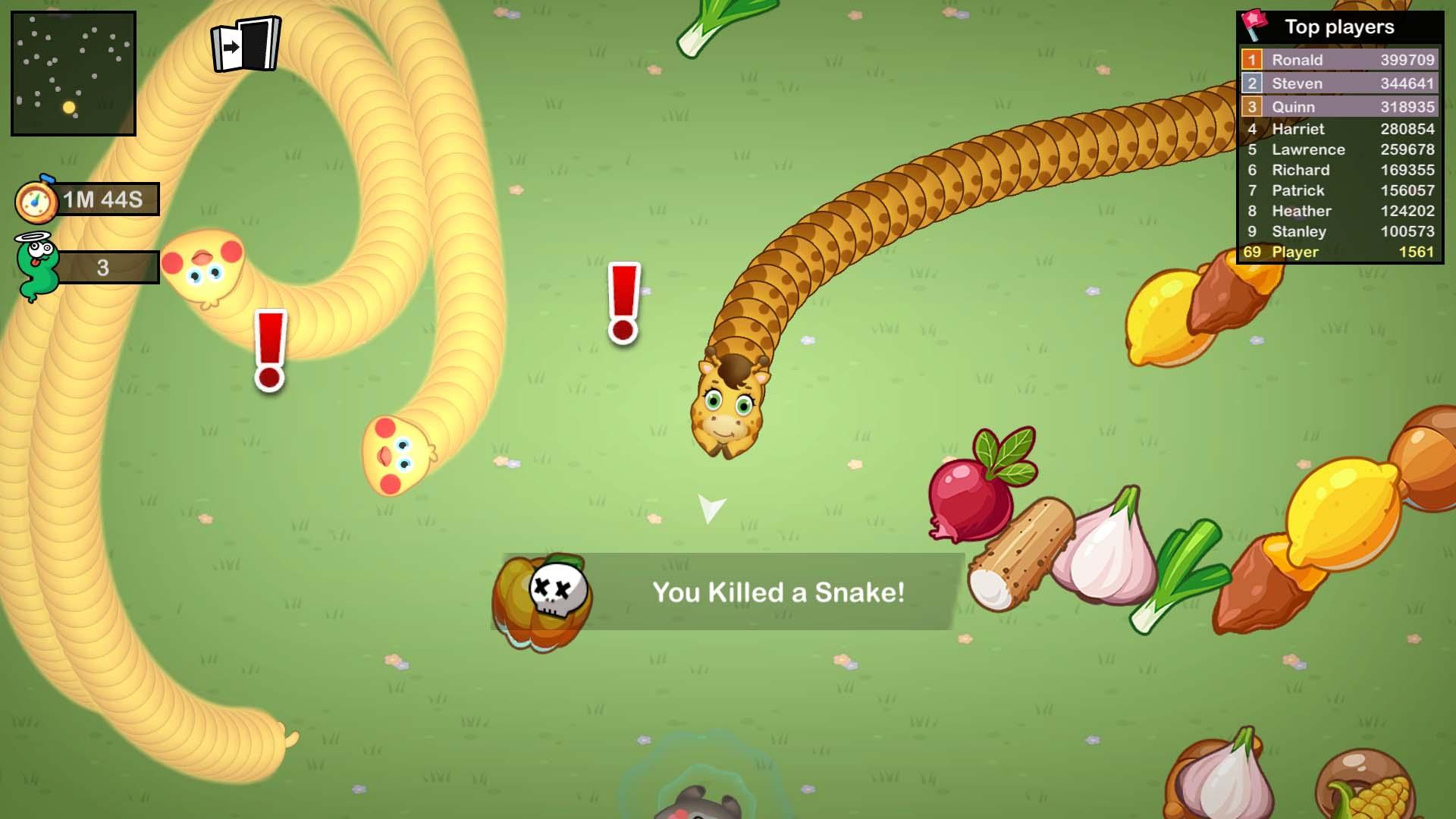 Download do APK de Snaker.io - Jogo de Minhocas & Vermes Slither