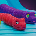 Snake Race 3D icône