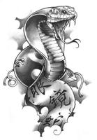 Snake Tattoo Design Wallpaper capture d'écran 1