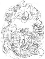 Snake Tattoo Design Wallpaper capture d'écran 2