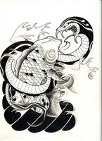 Snake Tattoo Design Wallpaper capture d'écran 3