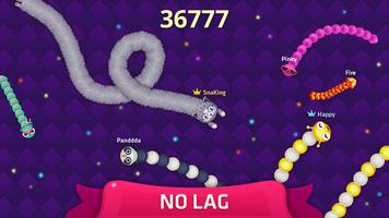 Snake Battle - Slither Game 截图 1