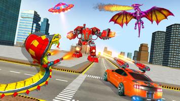 Snake Robot Car Transform Game screenshot 3