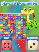 Snakes And Ladders - Dice Game : Board Game الملصق