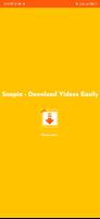 Snapia - Video Downloader Affiche