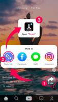 Download Video Tiktok -SnapTik Plakat