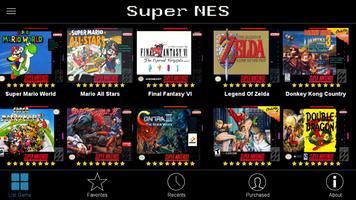 SNES Retro 99 IN 1 - Arcade Games - SNES Emulator Affiche