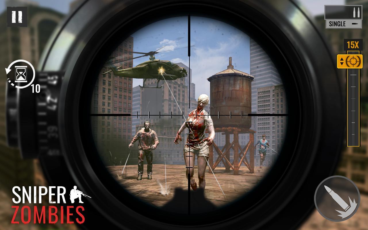 Sniper Zombies: Offline Shooting Games 3D