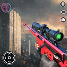 Sniper Strike Ballerspiel 3D Zeichen