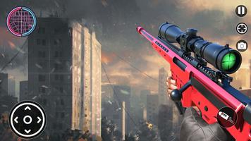 Sniper Strike Ballerspiel 3D Plakat