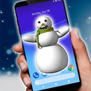 Snowman On screen Prank APK