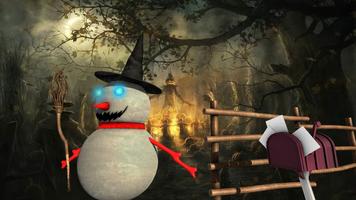 Böse gruselige Schneemann 3d Screenshot 1