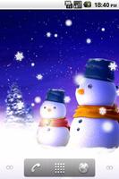 SNOWMAN LiveWallpaper Trial 截图 1