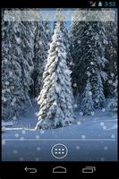 برنامه‌نما Snow Winter Live Wallpaper عکس از صفحه