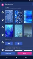 Snowflake Stars Live Wallpaper постер