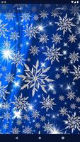 برنامه‌نما Snowflake Stars Live Wallpaper عکس از صفحه