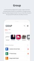 GRAP - Business messenger | Collaboration tool poster