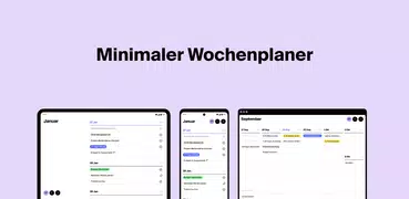 Tweek: Minimaler Wochenplaner