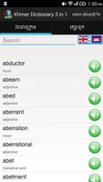 Khmer Dictionary 3 in 1 постер