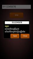 Khmer Phone Number Horoscope Poster