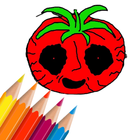 آیکون‌ Mr Tomatos Coloring Book