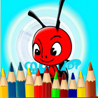 Ladybug  Coloring Book icône