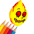 Ms Lemons Scary Coloring Book-icoon