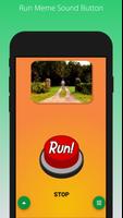 Run Button plakat