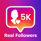 Real Followers & Likes for Instagram Famoid icône