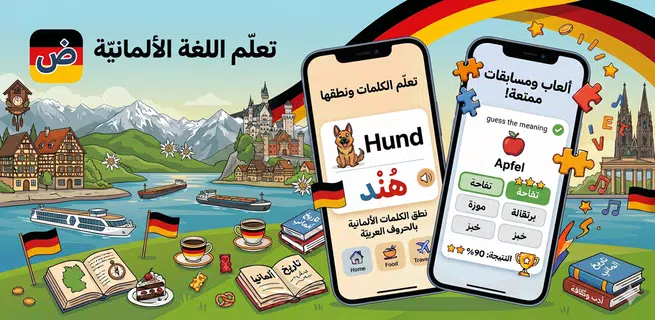تعلم اللغة الألمانية