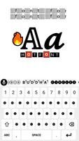 Font keyboard with autocorrect syot layar 2