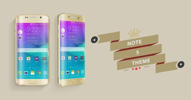 Note 5 Galaxy Launcher Theme 포스터