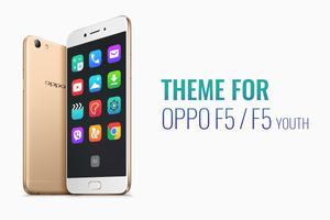 Launcher Theme for Oppo F5 Youth Icon pack imagem de tela 1