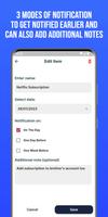Validity Tracker screenshot 1