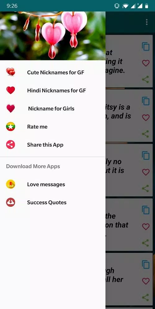 Cute Nicknames for girlfriend APK for Android Download