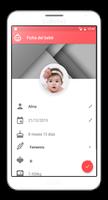 Baby App, seguimiento del bebé capture d'écran 2
