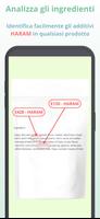 1 Schermata Scanner Halal e additivi haram