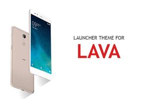 Launcher Theme for Lava Affiche