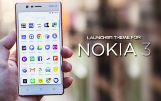 Launcher Theme for Nokia 3 Cartaz