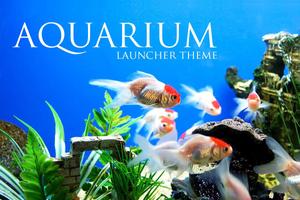Aquarium theme and Launcher poster