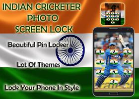 Indian Cricketer Photo Screen Lock Cartaz