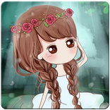 Princess Chibi Girls Wallpaper