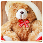 Cute Teddy Bear Wallpaper icône