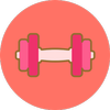 Female Fitness ikona
